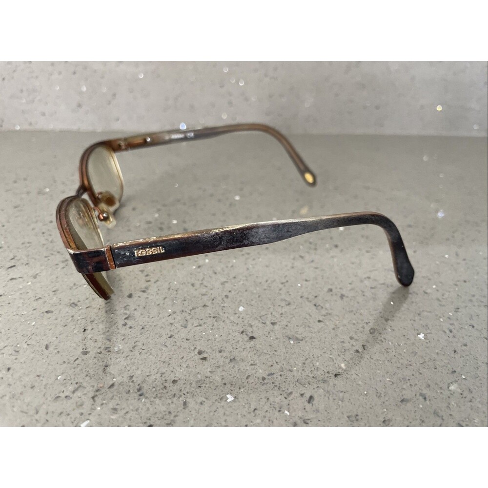 Fossil Womens Eyeglasses Libby 0DC7 52-17 135 FRAMES ONLY Full Rim tortoise - Picture 3 of 13